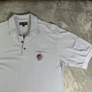 VTG 2005 US Open Pinehurst No 2 The Putterboy Striped Polo Shirt Mens M